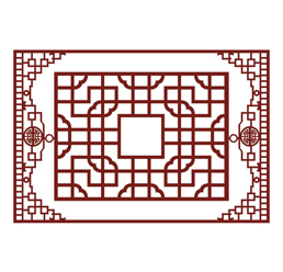 仿古铝合金窗花